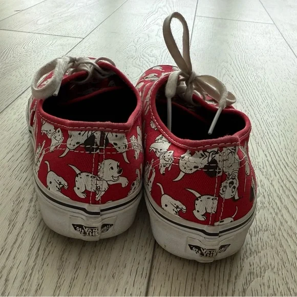 Vans X Disney 101 Dalmatians Authentic Low-Top Sneakers 6.5M / 8W - Picture 7 of 7